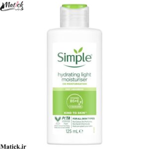 کرم آبرسان و مرطوب کننده سیمپل لایت مدل Light (125 میل)