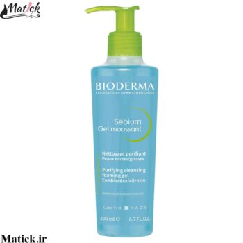 ژل شستشوی بایودرما پوست چرب Bioderma Sébium Foaming Gel