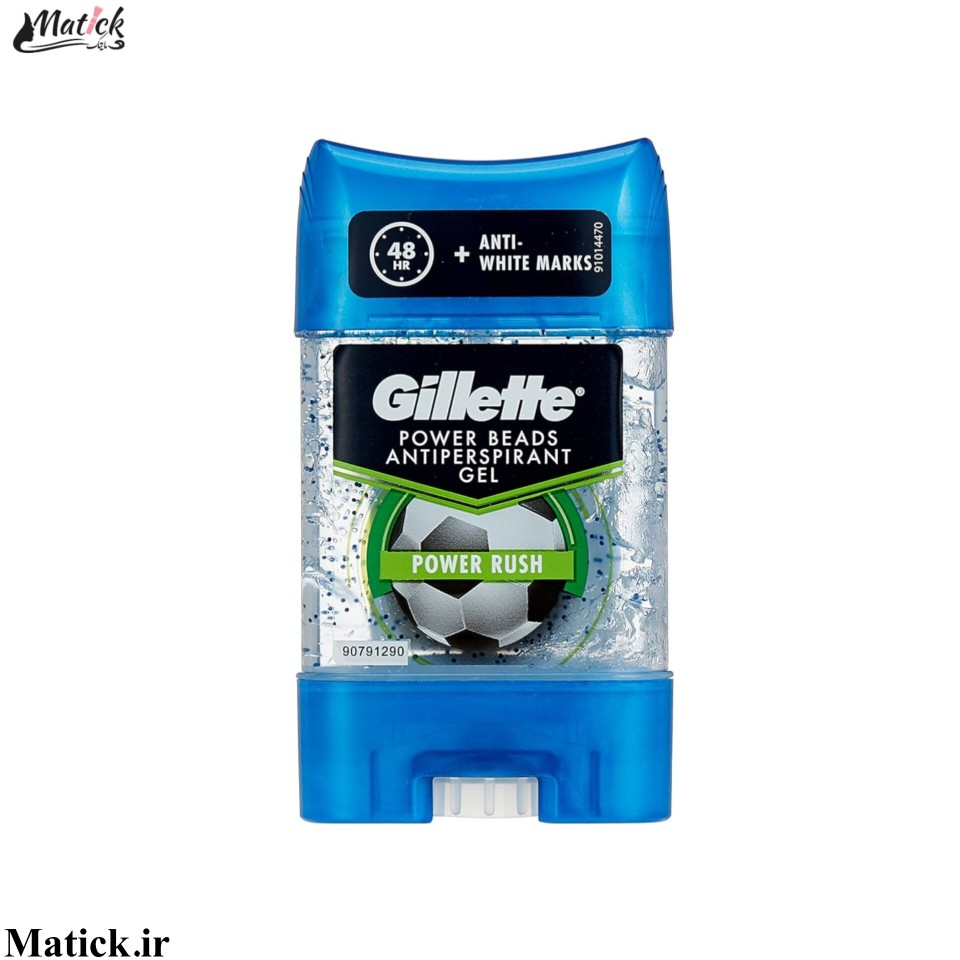 خرید مام ژله ای دانه دار ژیلت مدل power rush
