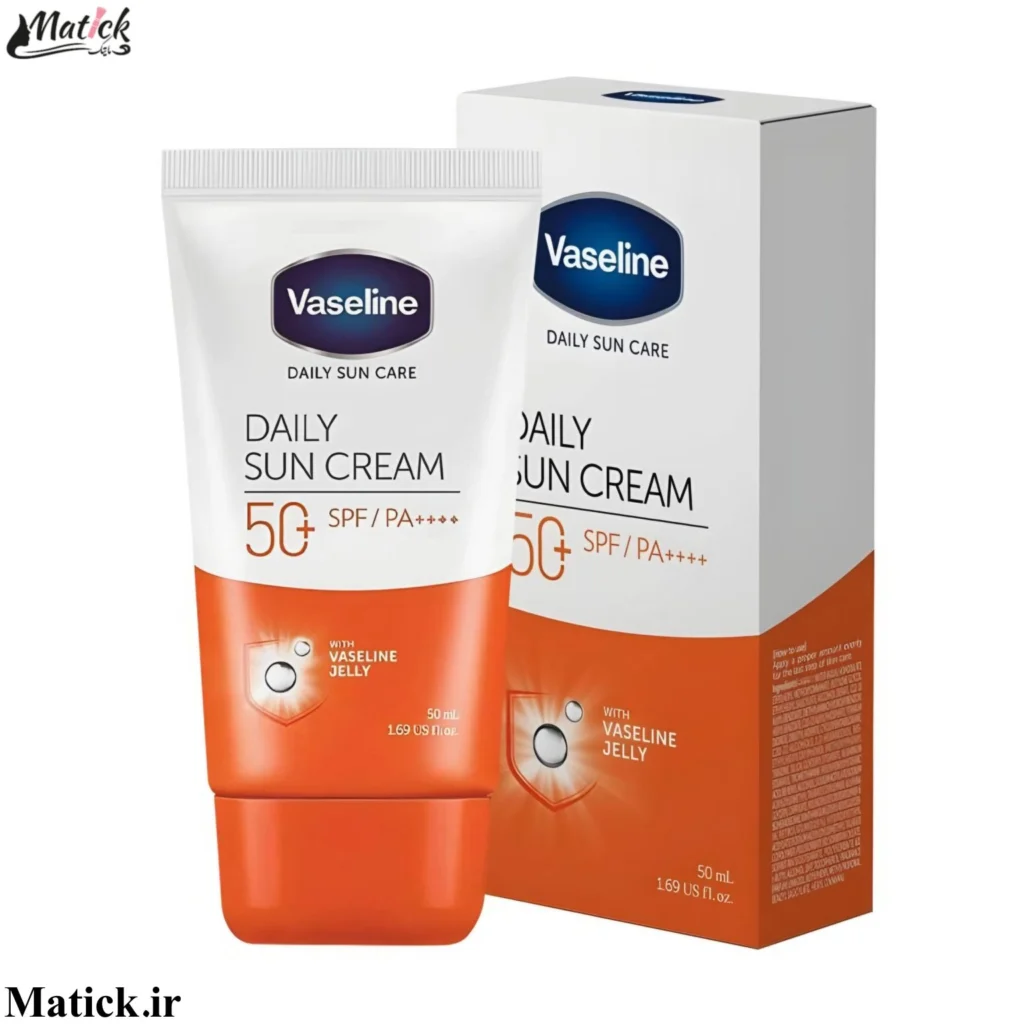 کرم ضد آفتاب آبرسان دیلی سان SPF 50 وازلین