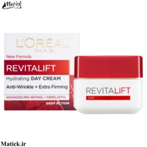 خرید کرم ضد چروک روز لورآل مدل Revitalift اصل