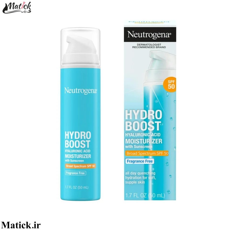 ژل کرم پمپی آبرسان Neutrogena مدل Hydro Boost حاوی