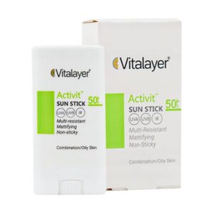 ضد آفتاب استیکی ویتالیر پوست چرب SPF50