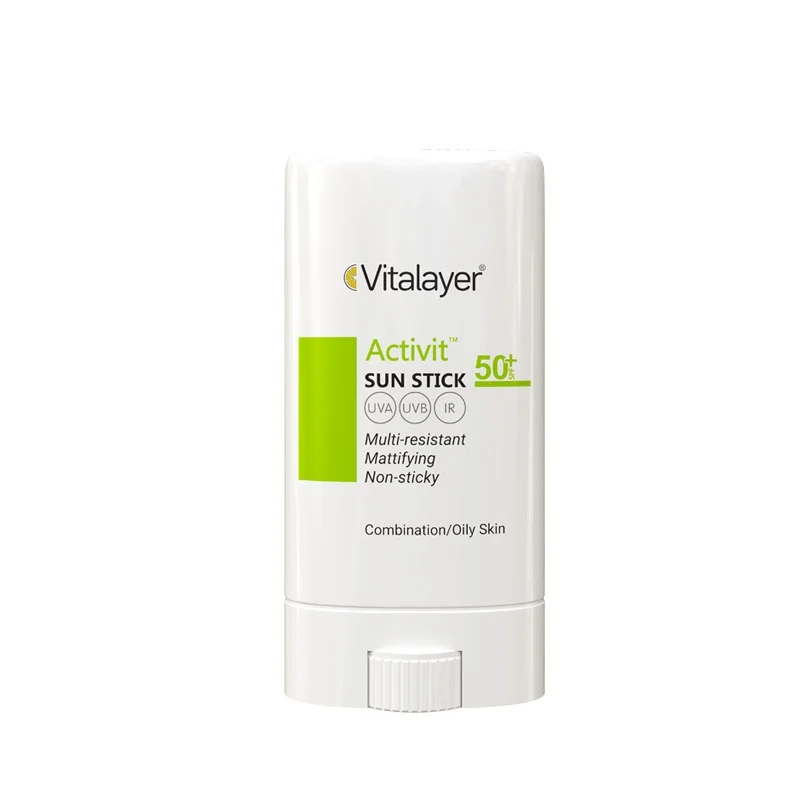 ضد آفتاب استیکی ویتالیر پوست چرب SPF50 (سبز)