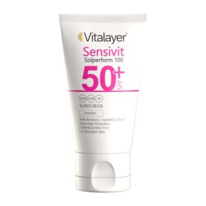 کرم ضد آفتاب پوست حساس ویتالیر SPF50