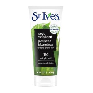 اسکراب لایه بردار صورت سینت ایوز St. Ives مدل چای سبز و بامبو