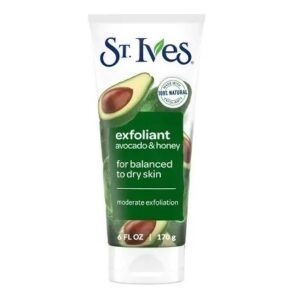 اسکراب صورت سینت ایوز St. Ives مدل Soft Skin ‫حاوی عصاره آووکادو و عسل