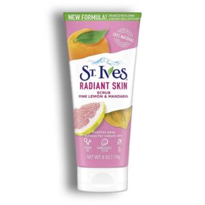 اسکراب و ماسک صورت سینت ایوز St. Ives سری Exfoliat مدل Pink Lemon and Mandarin
